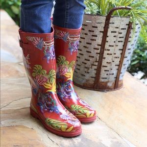 Anuschka NWT Rainboots